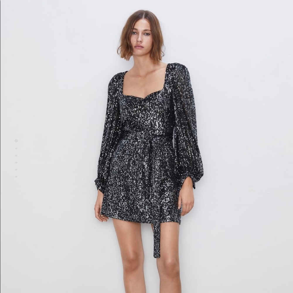 Sequin mini dress